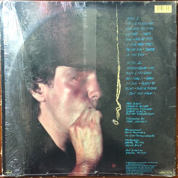 Frankie Miller Dancing In The Rain Vinyl Lp Record Album '86 - Picture 3 of 6
